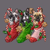 French Bulldog With Christmas Socks Premium Sweatshirt | Teevron