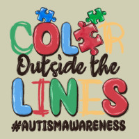 Color Outside The Lines Autism Awareness Heavy Core Tee | Teevron