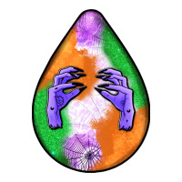 halloween hands teardrop | Teevron
