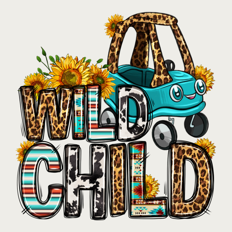 Wild Child Kids Car Zipper Hoodie by OliviaCreatesArt | Teevron