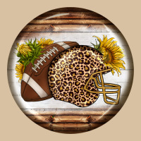 American Football Round Earrings Heavyweight Hoodie | Teevron