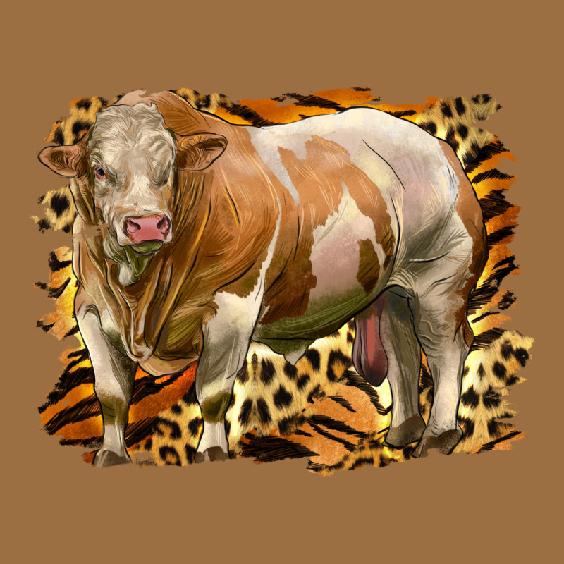 Western Simmental Bull Vintage Tee by LillyAllenDesigns | Teevron