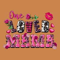 One Loved Mama Valentine's Day Heavyweight Hoodie | Teevron
