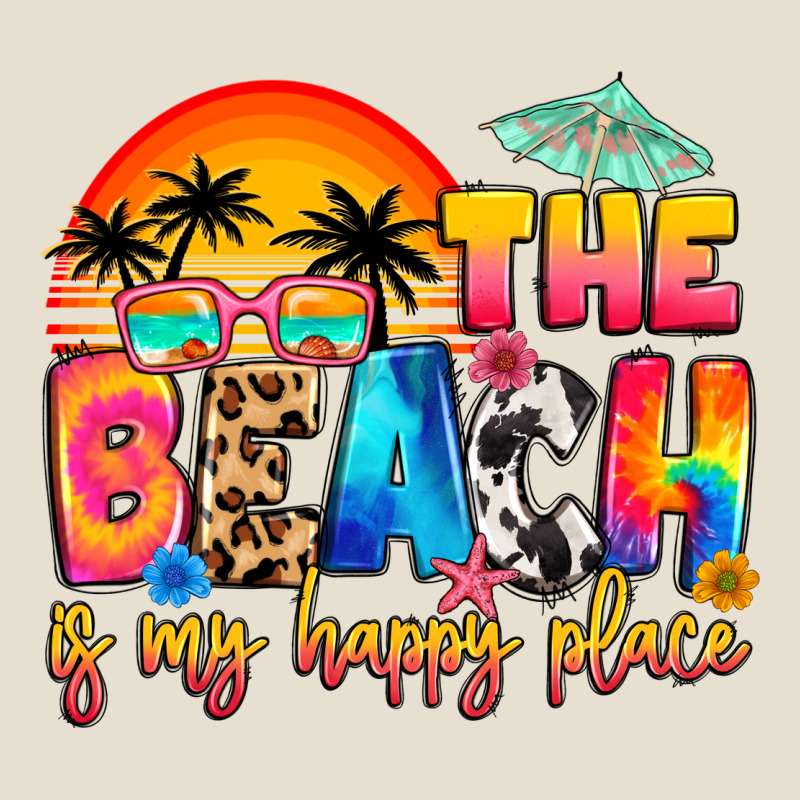 The Beach Is My Happy Place Urban Heavy Tee by Artiststas | Teevron