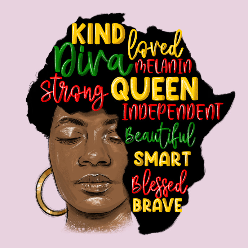 Black Woman Africa Silhouette Ladies Tee by MaliasSmallBusiness | Teevron