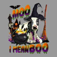 Moo I Mean Boo Holstein Cow Vintage Hoodie | Teevron