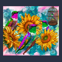 Hummingbirds Sunflower Heavyweight Sweatshirt | Teevron