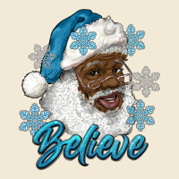 Winter Christmas African American Santa Believe Premium Hoodie | Teevron