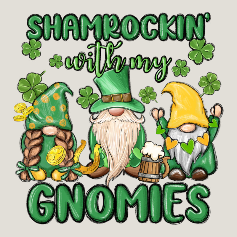 Shamrock With My Gnomies Heavy Core Tee by MaliasSmallBusiness | Teevron
