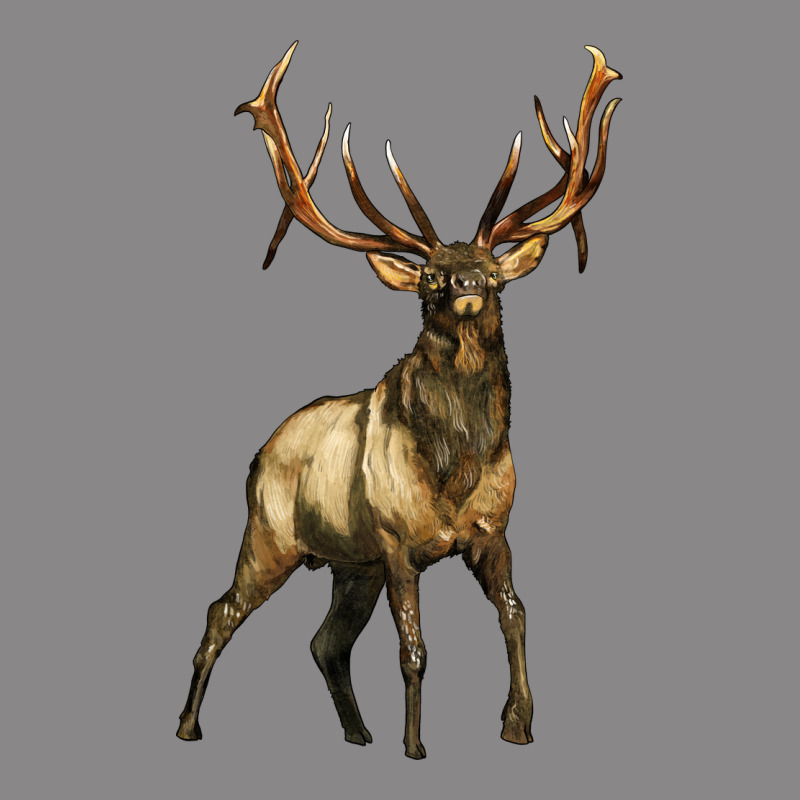 Elk Deer Vintage Tee by LillyAllenDesigns | Teevron