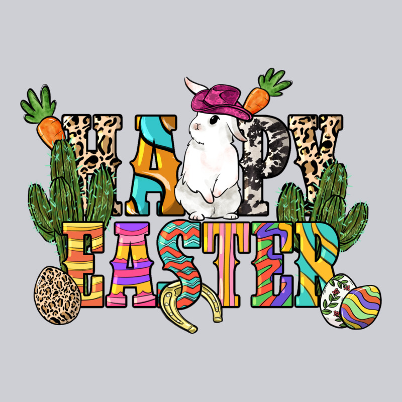 Happy Easter With Cowboy Easter Day Heavyweight Sweatshirt by HowdyJamesFarm | Teevron