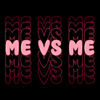 Me Vs Me Ladies Tee | Teevron