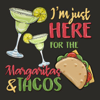 I'm Here For The Margaritas And Tacos Heavy Core Tee | Teevron