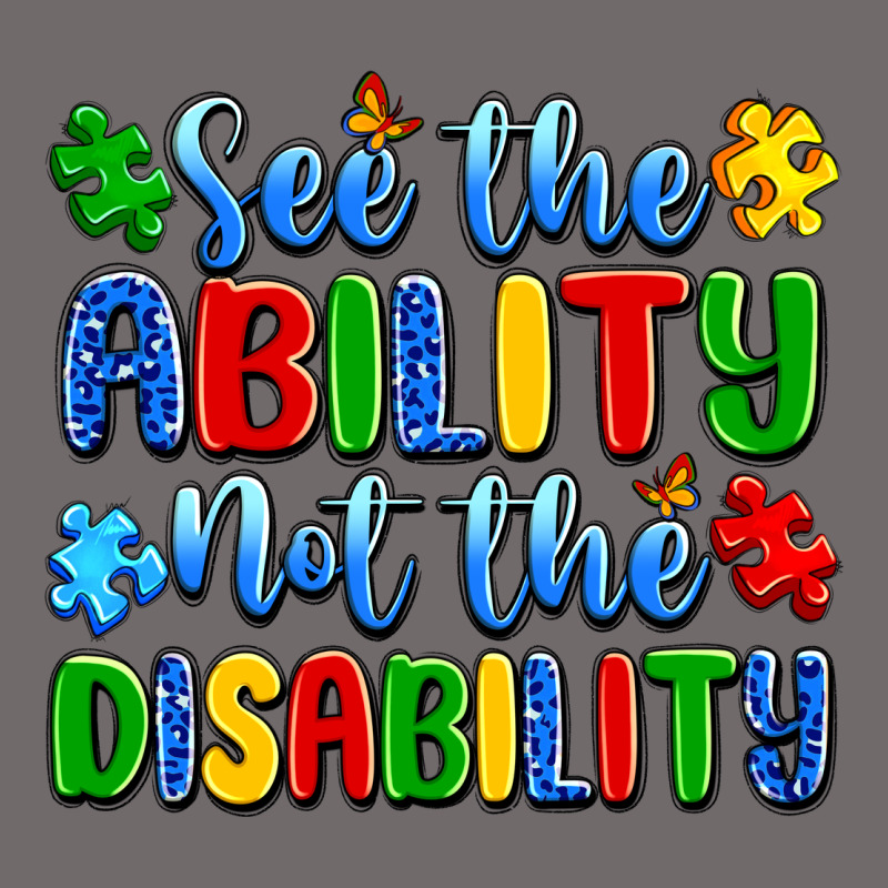 See The Ability Not The Disability Urban Heavy Tee by Artiststas | Teevron