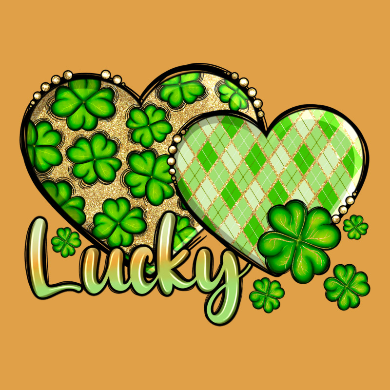 St. Patrick's Lucky Hearts Premium Hoodie by OliviaCreatesArt | Teevron