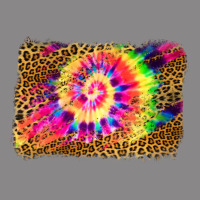 Leopard, Tie Die Backgraund Vintage Tee | Teevron