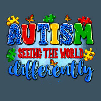 Autism Seeing The World Differently Urban Heavy Tee | Teevron