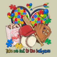 Take Me Out To The Ballgame  Autism Baseball Heavy Core Tee | Teevron