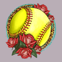 Western Softball With Roses Vintage Tee | Teevron
