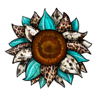 sunflower cowhide | Teevron