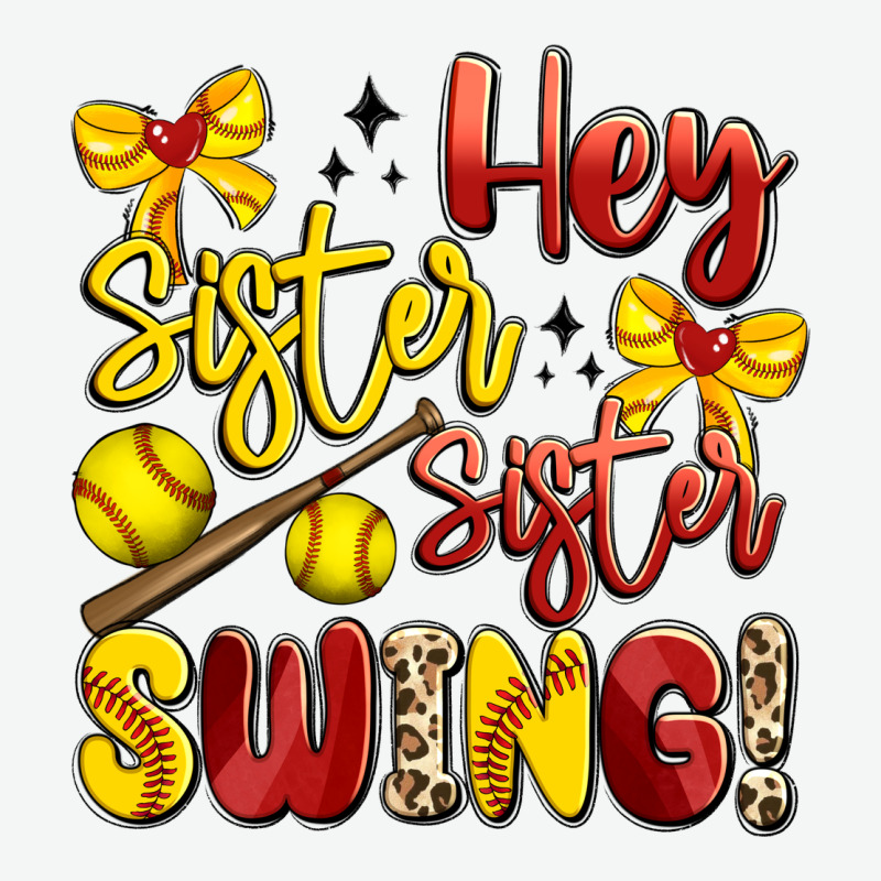 Hey Sister Sister Swing Softball Urban Heavy Tee by Artiststas | Teevron