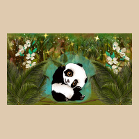 Cute Panda Heavyweight Sweatshirt | Teevron