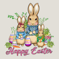 Easter Bunny Family Wıth Carrots And Eggs Heavy Core Tee | Teevron