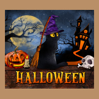Black Cat Halloween Vintage Hoodie | Teevron