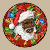 Black Santa Christmas Long Sleeve Tee | Teevron