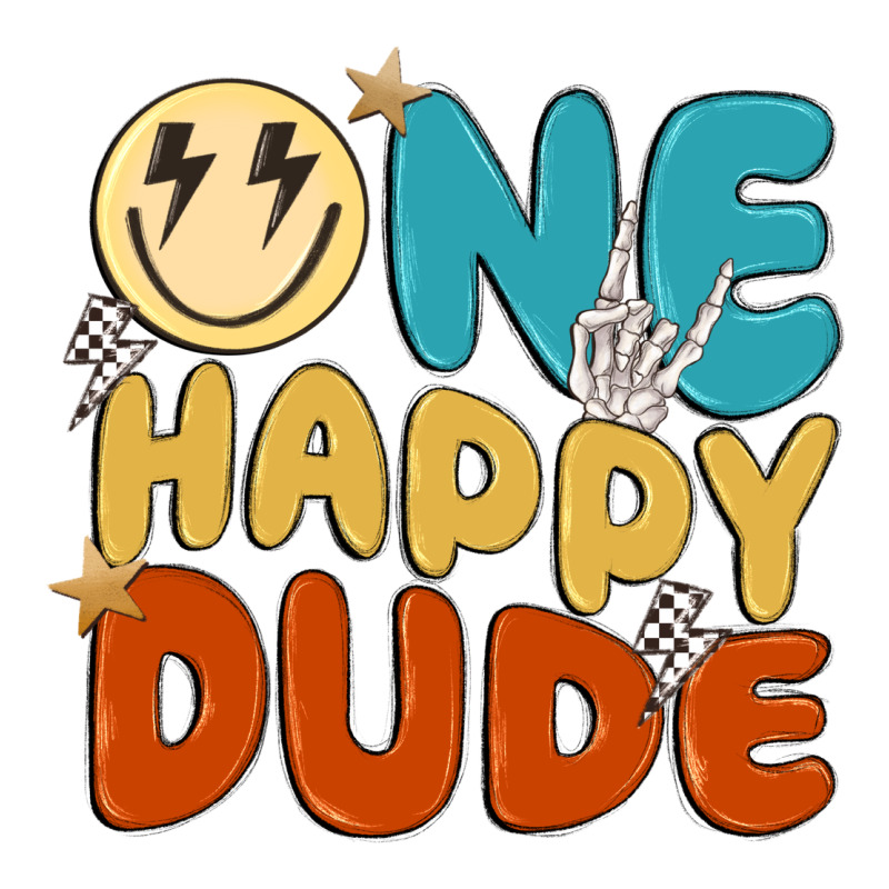 One Happy Dude Premium Tee by MaliasSmallBusiness | Teevron