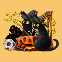 Halloween Black Cats Vintage Hoodie | Teevron