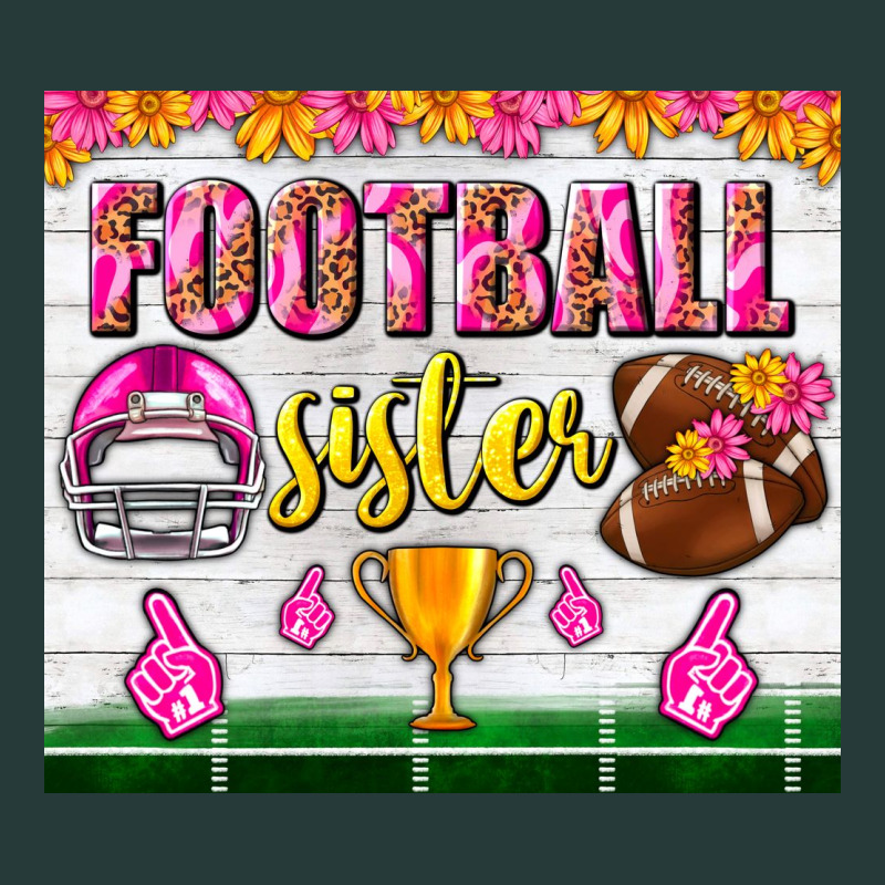 Football Sister Tumbler Premium Sweatshirt by BundleAndBundleShop | Teevron