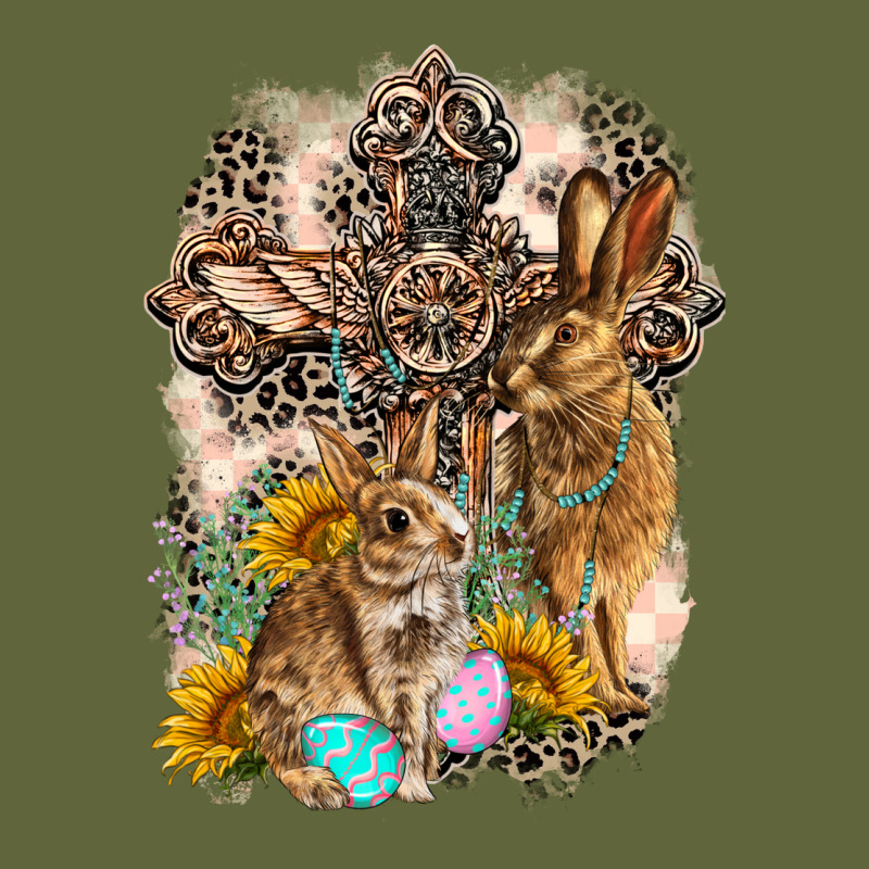 Western Rabbit With Crosses Classic Tee by LillyAllenDesigns | Teevron