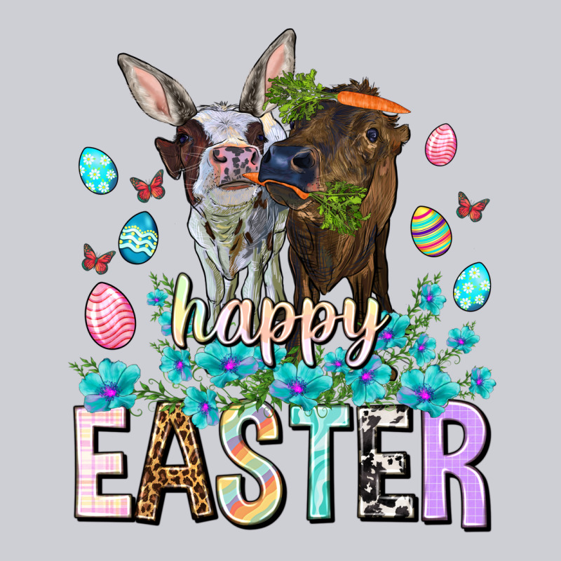 Happy Easter Heifers Easter Day Heavyweight Sweatshirt by HowdyJamesFarm | Teevron