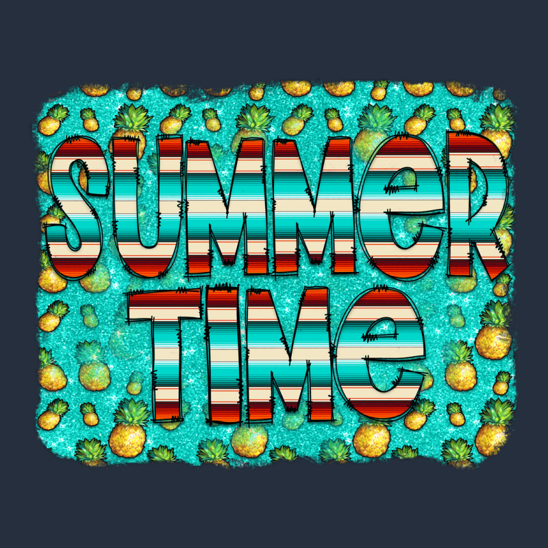 Summer Time Glitter Pineable Zipper Hoodie by CowCowDesign | Teevron
