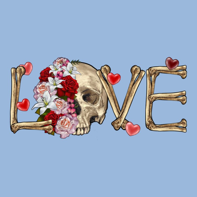 Skull Love Valentine's Day Premium Hoodie by FaDigitalArtStudio | Teevron