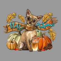Hello Autumn With Chihuahua Dog Vintage Hoodie | Teevron