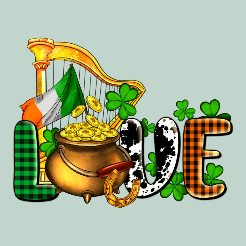 St. Patrick's Love And Golds Zipper Hoodie by OliviaCreatesArt | Teevron