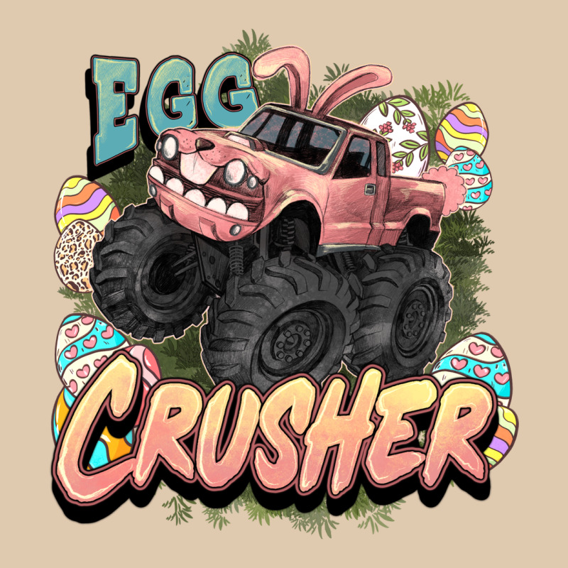 Egg Crusher Easter Truck Easter Day Heavyweight Sweatshirt by HowdyJamesFarm | Teevron