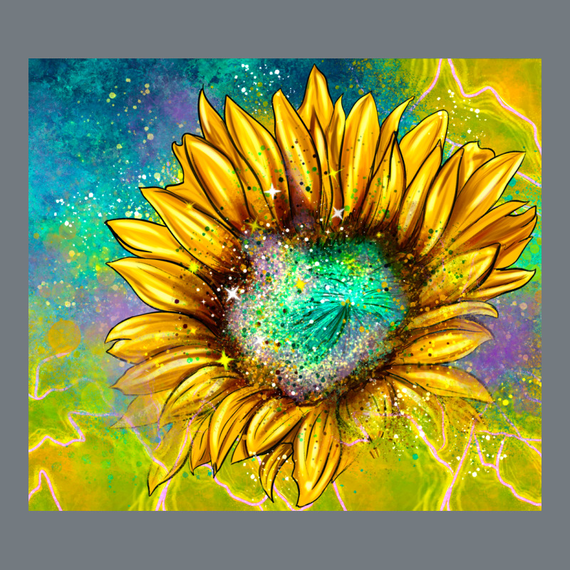 Sparkling Sunflower Heavyweight Sweatshirt by TumblerDesignByShophia | Teevron