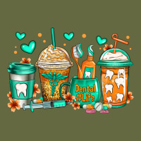 Dental Life Coffee Cups Long Sleeve Tee | Teevron