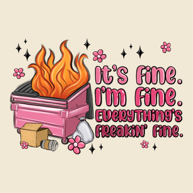 It's Fine I'm Fine Everything's Freakin' Fine Premium Tee by MaliasSmallBusiness | Teevron