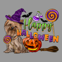 Happy Halloween With Yorkshire Terrier Dog Vintage Hoodie | Teevron