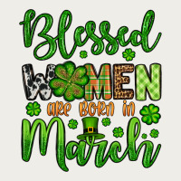 St. Patrick's Blessed Women Are Born In March Zipper Hoodie | Teevron