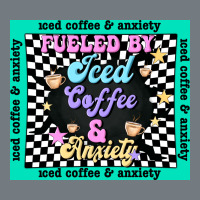 Fueled By ıced Coffee And Anxiety Heavyweight Sweatshirt | Teevron