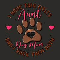 I Have Two Titles Aunt And Dog Mom Heavy Core Tee | Teevron