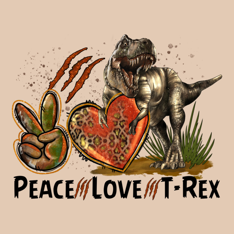 Peace Love T Rex Urban Hoodie by LillyAllenDesigns | Teevron