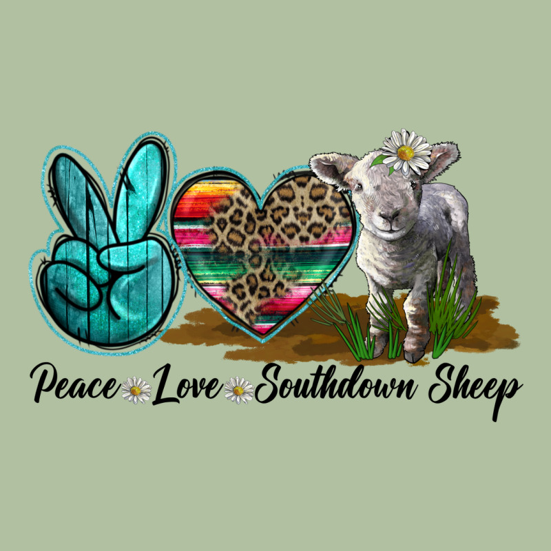 Peace Love Southdown Sheep Urban Hoodie by LillyAllenDesigns | Teevron