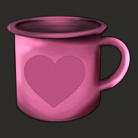 Valentine's Day Heart Mug Heavy Core Tee | Teevron
