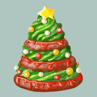 Green Chocolate Christmas Cookie Cake Premium Sweatshirt | Teevron